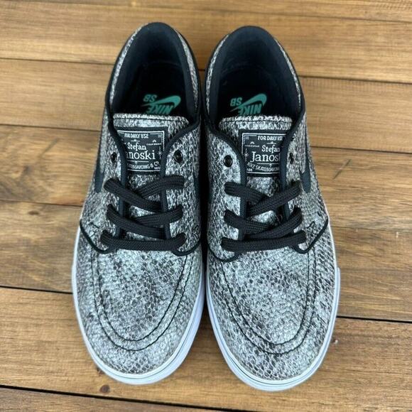 Nike Zoom Stefan Janoski Premium TXT Cobra Snakeskin Mens 4Y, W 5.5 - 855814 003 main image 6